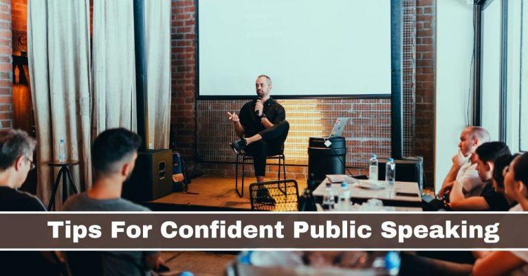 Tips For Confident Public Speaking